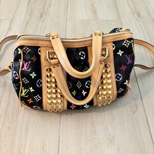 Louis Vuitton Courtney Monogram Multicolor Black
Shoulder Bag